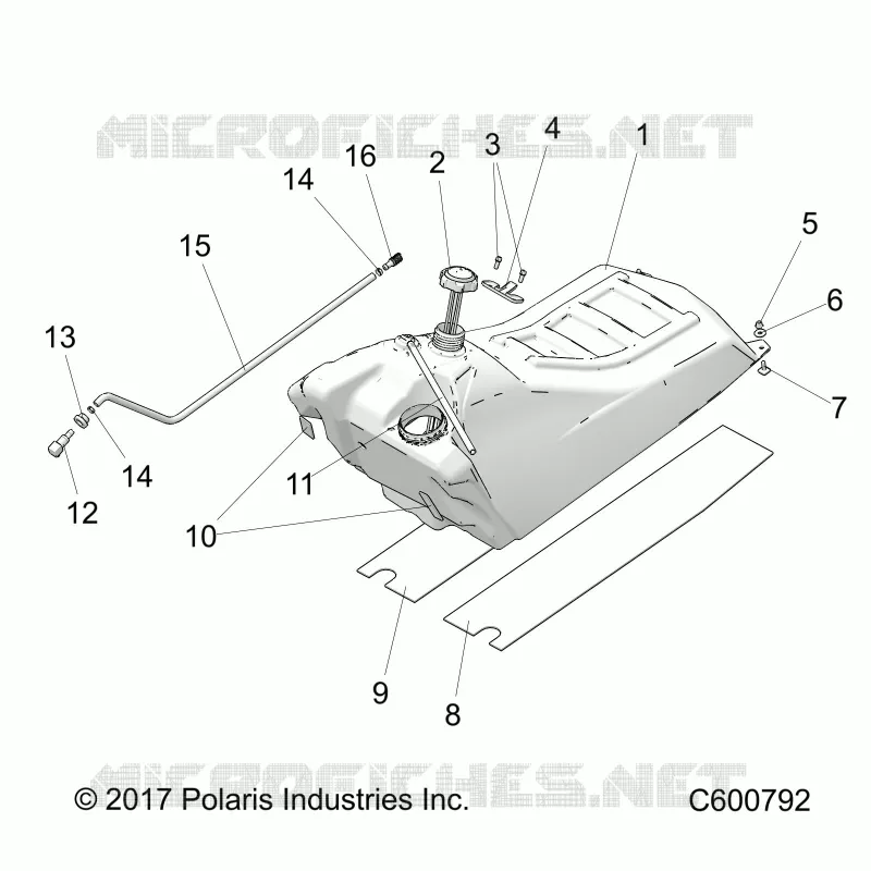 FUEL SYSTEM, FUEL TANK ASM.