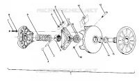 DRIVE CLUTCH SPORT, TRAIL, 400 AND 600 (4912701270023A)
