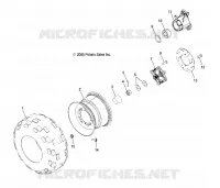 WHEELS, REAR TIRE AND BRAKE DISC