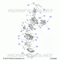 CRANKCASE AND CRANKSHAFT