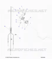 ENGINE, THROTTLE CONTROL ASM.