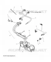 FUEL SYSTEM, RAIL, LINES AND THROTTLE  BODY