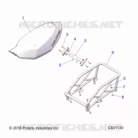 SEAT ASM. AND RACK