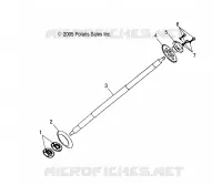 WHEELS, REAR AXLE