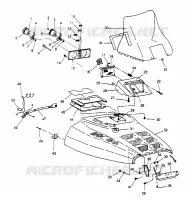 HOOD ASSEMBLY XLT 0950756, XLT SKS 0950556,  XLT SKS EURO E950556   XLT SKS (4928842884A013)