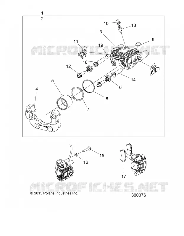 BARKE FRONT BRAKE CALIPERS