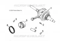 ENGINE, CRANKSHAFT AND PISTON