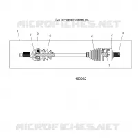 DRIVE TRAIN, DRIVE SHAFT, FRONT