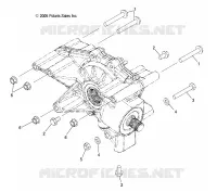 GEARCASE MOUNTING, REAR