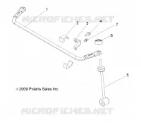 REAR SUSPENSION STABILIZER BAR