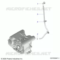 DRIVE TRAIN, GEARCASE, FRONT, VENTING
