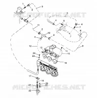 COOLING SYSTEM SL 750 B944070 (4927012701018A)