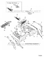 REAR BODYWORK RACK AND FENDERS