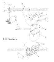 BATTERY AND CABLES