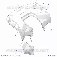REAR BODYWORK CAB