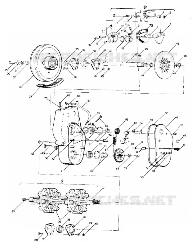 BRAKE   CHAINCASE 400 XC (4920122012013A)