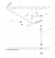 REAR SUSPENSION STABILIZER BAR