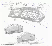SEAT, PASSENGER, BOTTOM