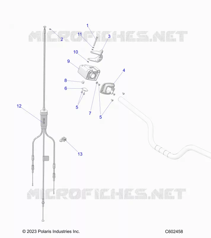 ENGINE, THROTTLE CONTROL ASM.