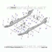 REAR SUSPENSION AND TRACK