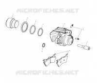 REAR BRAKE CALIPER