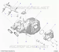 ENGINE, AIR INTAKE MANIFOLD