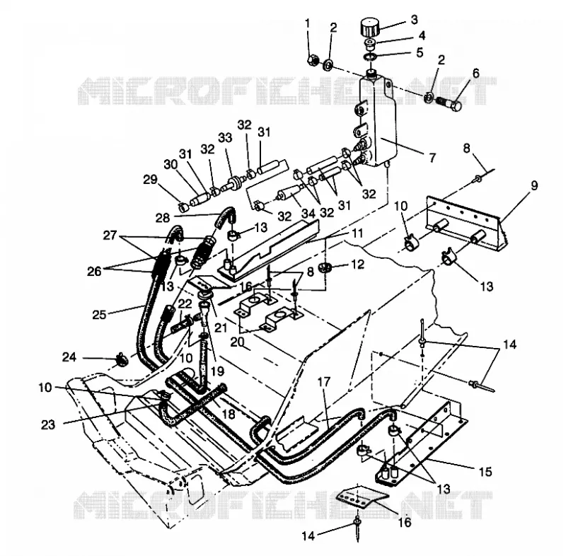 COOLING SYSTEM XLT 0966756 (4933823382B006)