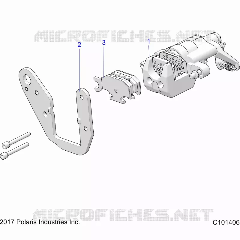 REAR BRAKE CALIPER