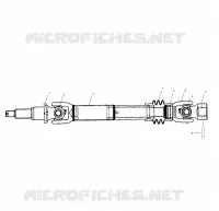 MID AXLE DRIVE SHAFT (LH)
