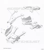 REAR SUSPENSION CONTROL ARMS