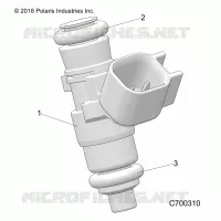 ENGINE, FUEL INJECTOR