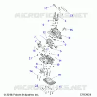 ENGINE, CRANKCASE AND CRANKSHAFT