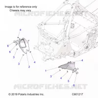 CHASSIS, TIE ROD BOOT ASM.