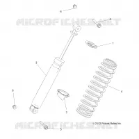 SUSPENSION, REAR SHOCK