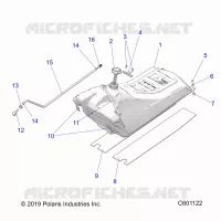 FUEL SYSTEM, FUEL TANK ASM.
