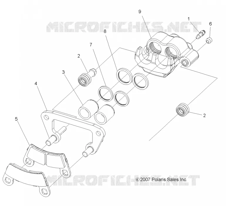 FRONT BRAKE CALIPER