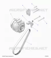 ENGINE, ALTERNATOR