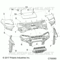 HOOD AND FRONT FACIA