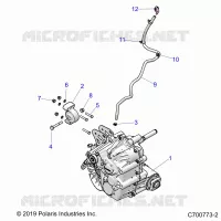 DRIVE TRAIN, MAIN GEARCASE MOUNTING