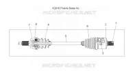 DRIVE TRAIN, DRIVE SHAFT, FRONT