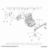ENGINE, ENGINE MOUNTING