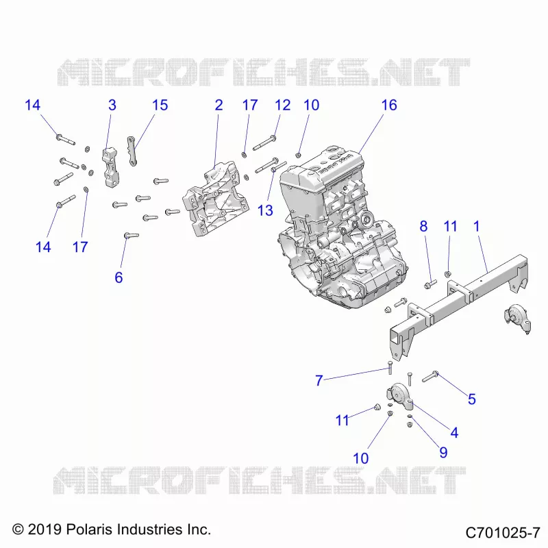 ENGINE, ENGINE MOUNTING