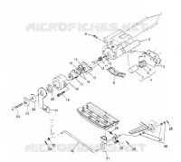 REAR BRAKE SCRAMBLER W957840 (4927252725C004)