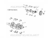 ENGINE, CRANKSHAFT AND BALANCE SHAFT