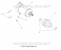 ENGINE, STARTING MOTOR