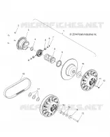 DRIVE TRAIN, CLUTCH, SECONDARY
