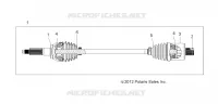 DRIVE TRAIN, REAR DRIVE SHAFT