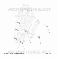 DRIVE TRAIN, CHAINCASE MOUNTING