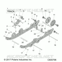 REAR SUSPENSION AND TRACK