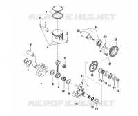 CRANKSHAFT AND PISTON